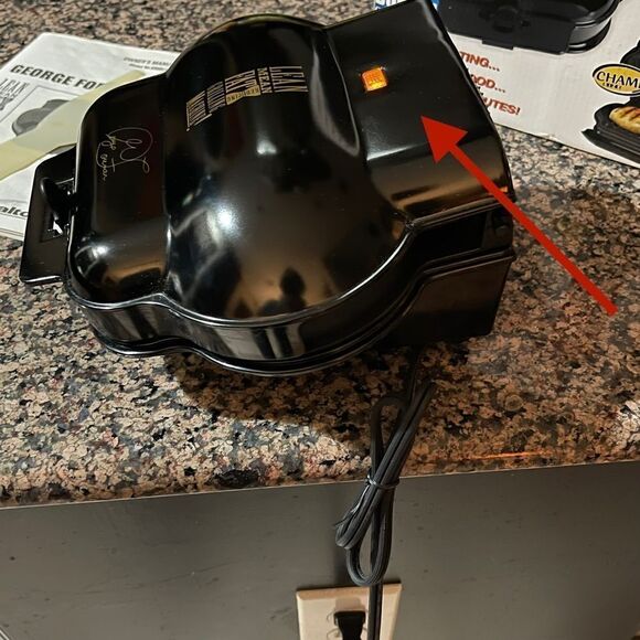 George Foreman “Champ” Size Grilling Machine Scraper Original Box - Picture 16 of 16